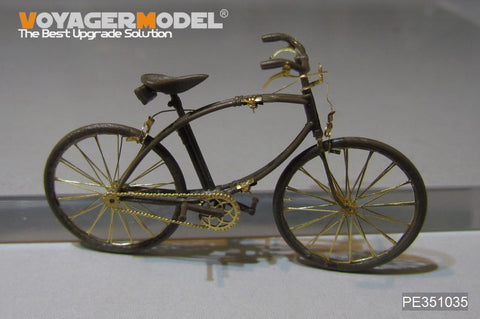 Voyager Model PE351035 1/35 WWII British Military Bicycle Upgrade Set (2 Sets) (for Tamiya 35333)