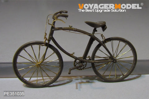 Voyager Model PE351035 1/35 WWII British Military Bicycle Upgrade Set (2 Sets) (for Tamiya 35333)