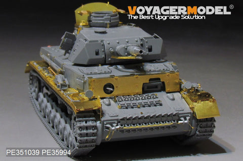 Voyager Model PE351039B 1/35 WWII German Army Panzer IV Ausf. F1 "Vorpanzer" Basic Set (Ver. B with Shells) (for Border BT-003)