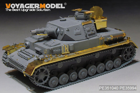 Voyager Model PE351040B 1/35 WWII German Army Panzer IV Ausf. F1 Basic Set (Ver. B with Shells) (for Border BT-003)