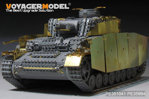Voyager Model PE351041A 1/35 WWII German Army Panzer IV Ausf. F1 (Late Production) Basic Set (No Shells) (for Border BT-003)