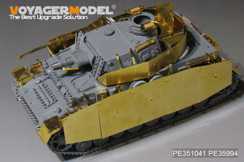 Voyager Model PE351041A 1/35 WWII German Army Panzer IV Ausf. F1 (Late Production) Basic Set (No Shells) (for Border BT-003)