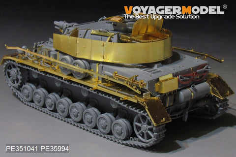 Voyager Model PE351041B 1/35 WWII German Army Panzer IV Ausf. F1 (Late Production) Basic Set (Ver. B with Shells) (for Border BT-003)