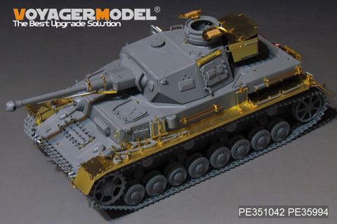 Voyager Model PE351042 1/35 WWII German Army Panzer IV Ausf. F2 Basic Set (for Border BT-003)