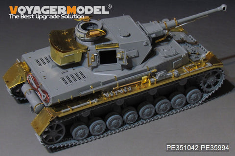 Voyager Model PE351042 1/35 WWII German Army Panzer IV Ausf. F2 Basic Set (for Border BT-003)