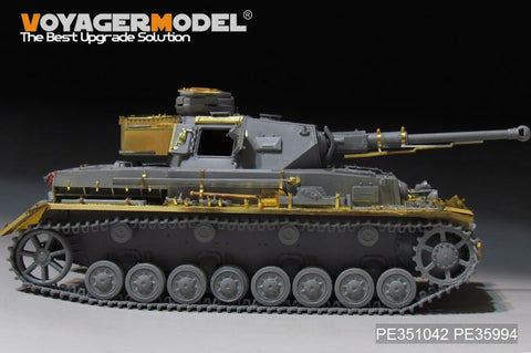 Voyager Model PE351042 1/35 WWII German Army Panzer IV Ausf. F2 Basic Set (for Border BT-003)