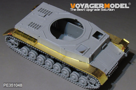Voyager Model PE351048 1/35 WWII German Army Panzer IV Ausf. H/J Fenders (for Border/RFM/DML)
