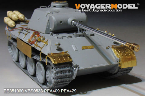 Voyager Model PE351060 1/35 WWII German Panther Ausf. D Liquefied Gas Tanker Basic Set (for Takom 2103)