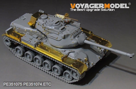 Voyager Model PE351075 1/35 Modern US Army M47E/M Medium Tank Fender Upgrade Set (for Takom 2072)