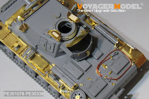 Voyager Model PE351078B 1/35 WWII German Army Panzer III Ausf. M Basic Set (Ver. B with Gun Barrel) (for Takom 8002)
