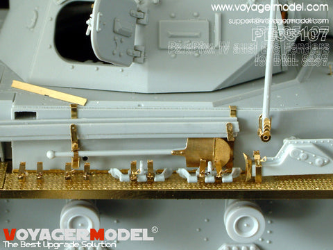 Voyager Model PE35107 1/35 Panzer IV Ausf. B/C Photo-Etched Set (for Dragon 6297)