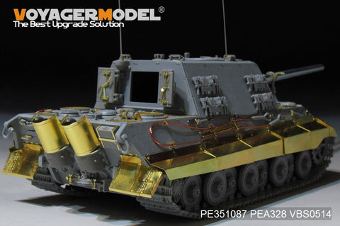 Voyager Model PE351087A 1/35 WWII German Army Sd.Kfz.186 Jagdtiger (Porsche Production Type) Basic Set (No Gun Barrel) (For Dragon 6051, 6351, 6493, 6925)