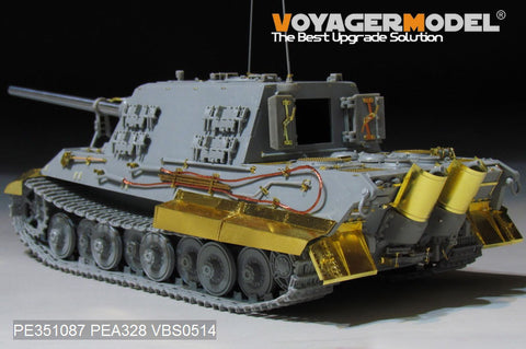 Voyager Model PE351087A 1/35 WWII German Army Sd.Kfz.186 Jagdtiger (Porsche Production Type) Basic Set (No Gun Barrel) (For Dragon 6051, 6351, 6493, 6925)