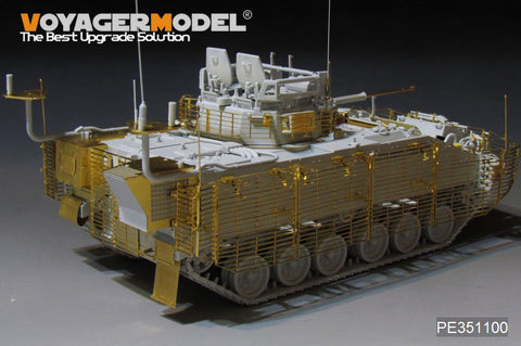 Voyager Model PE351100 1/35 Modern British FV510 Warrior TES(H) Infantry Fighting Vehicle with Slat Armor (2011 Version) Upgrade Set (for MENG SS-017)