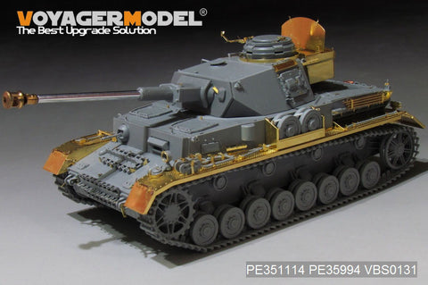 Voyager Model PE351114 1/35 WWII German Army Panzer IV Ausf. H Basic Set (for Border BT-005)