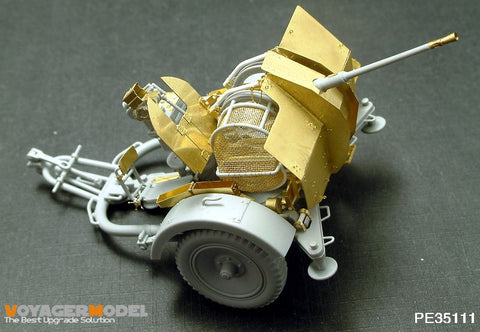 Voyager Model PE35111 1/35 20mm Anti-Aircraft Gun Flak 38 (for Dragon 6288)