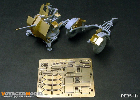 Voyager Model PE35111 1/35 20mm Anti-Aircraft Gun Flak 38 (for Dragon 6288)