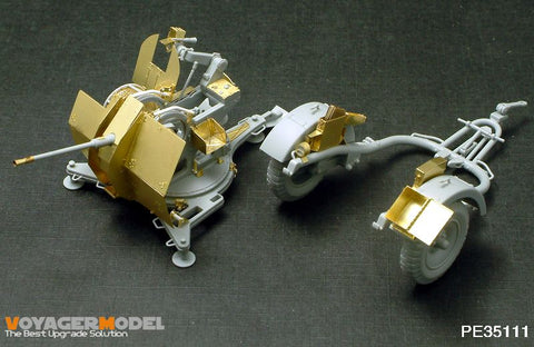 Voyager Model PE35111 1/35 20mm Anti-Aircraft Gun Flak 38 (for Dragon 6288)