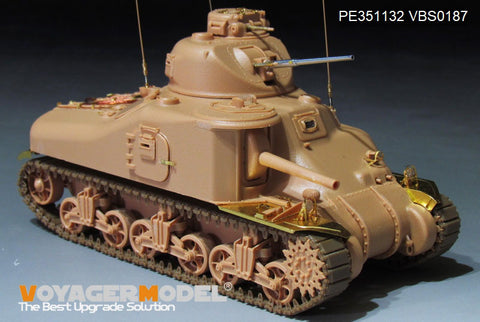 Voyager Model 1/35 PE351132 WWII US M3A1 Lee Medium Tank Basic (TRUMPETER 63516)