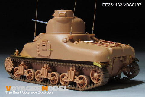 Voyager Model 1/35 PE351132 WWII US M3A1 Lee Medium Tank Basic (TRUMPETER 63516)