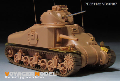 Voyager Model 1/35 PE351132 WWII US M3A1 Lee Medium Tank Basic (TRUMPETER 63516)