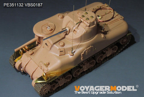 Voyager Model 1/35 PE351132 WWII US M3A1 Lee Medium Tank Basic (TRUMPETER 63516)