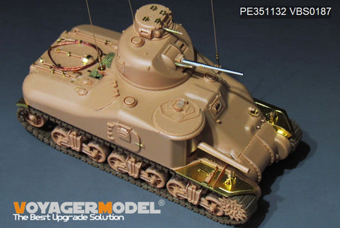 Voyager Model 1/35 PE351132 WWII US M3A1 Lee Medium Tank Basic (TRUMPETER 63516)