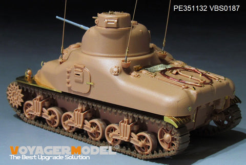 Voyager Model 1/35 PE351132 WWII US M3A1 Lee Medium Tank Basic (TRUMPETER 63516)