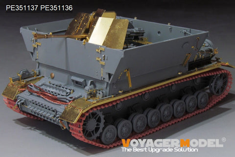 Voyager Model PE351137A 1/35 WWII German Sd.Kfz.161/3 37mm Flak Panzer IV Self-Propelled Anti-Aircraft Gun (Sf) "Möbelwagen" (BORDER BT-007)