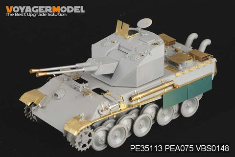 Voyager Model PE35113 1/35 WWII German Flakpanzer V Coelian Photo-Etched Set (for Creos)