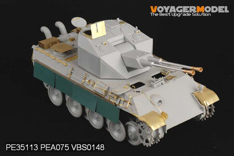 Voyager Model PE35113 1/35 WWII German Flakpanzer V Coelian Photo-Etched Set (for Creos)
