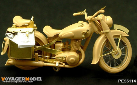 Voyager Model PE35114 1/35 DKW NZ350 Motorcycle Photo-Etched Parts Set (for Tamiya 35241)