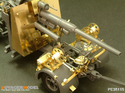 Voyager Model PE35115 1/35 88mm Flak 36/37 & Zündapp Photo-Etched Parts Set (for Tamiya 35017/35283)