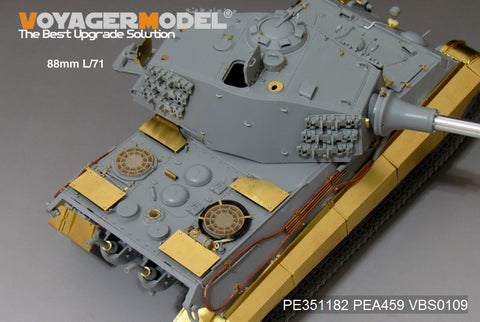 Voyager Model PE351182 1/35 WWII German King Tiger Henschel Turret (for Dragon/Zvezda)