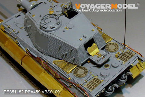 Voyager Model PE351182 1/35 WWII German King Tiger Henschel Turret (for Dragon/Zvezda)