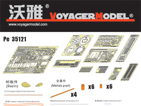 Voyager Model PE35121 1/35 StuG III Ausf. G Early Production (for Tamiya 35197 / Dragon 6320)