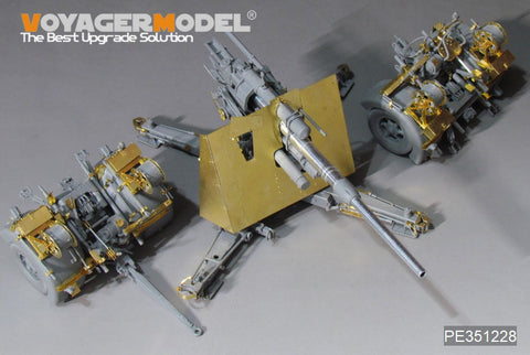 Voyager Model PE351228 1/35 WWII German 88mm Flak 36 Upgrade Set (for Border BT-013)