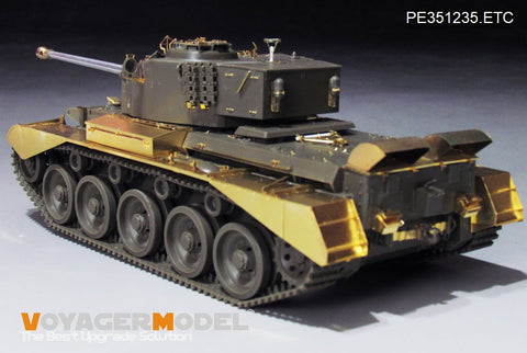 Voyager Model PE351235 1/35 WWII UK comet A-34 fenders upgrade set(For TAMIYA 35380）