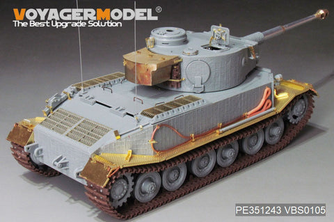 Voyager Model PE351243 1/35 WWII Tiger (P) No. 003 Main Battle Tank (for Amusing Hobby 35A051)
