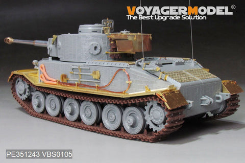 Voyager Model PE351243 1/35 WWII Tiger (P) No. 003 Main Battle Tank (for Amusing Hobby 35A051)