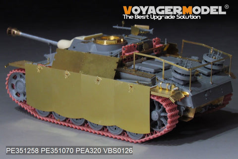 Voyager Model PE351258 1/35 WWII German Panzer III Ausf. G (Late Production) Basic Set (for Dragon)