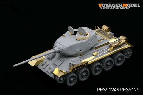 Voyager Model PE35125 1/35 WWII Russian T-34 Series Fender Set: 1942–1944 Types (Universal)