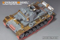 Voyager Model PE351262 1/35 WWII Pz.KPfw. III Ausf N Africa troop upgrade set basic(For DRAGON 6431 6956)