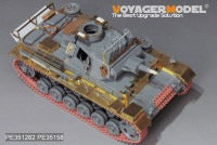 Voyager Model PE351262 1/35 WWII Pz.KPfw. III Ausf N Africa troop upgrade set basic(For DRAGON 6431 6956)