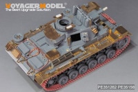 Voyager Model PE351262 1/35 WWII Pz.KPfw. III Ausf N Africa troop upgrade set basic(For DRAGON 6431 6956)