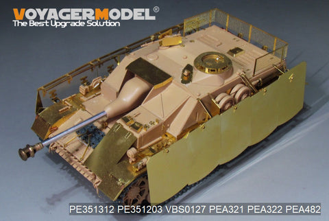 Voyager Model PE351312 1/35 WWII German StuG IV Late Production (For RFM 5060/5111)