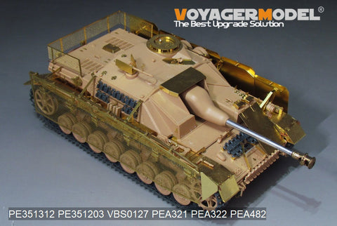 Voyager Model PE351312 1/35 WWII German StuG IV Late Production (For RFM 5060/5111)