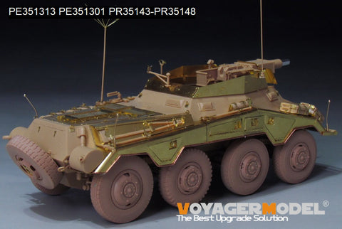 Voyager Model PE351313 1/35 WWII German Sd.Kfz. 234/3 Basic Set (for RFM 5134)
