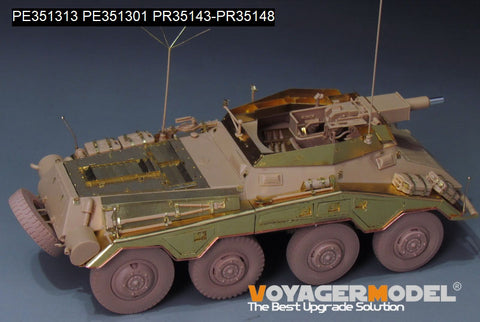 Voyager Model PE351313 1/35 WWII German Sd.Kfz. 234/3 Basic Set (for RFM 5134)