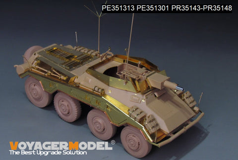 Voyager Model PE351313 1/35 WWII German Sd.Kfz. 234/3 Basic Set (for RFM 5134)